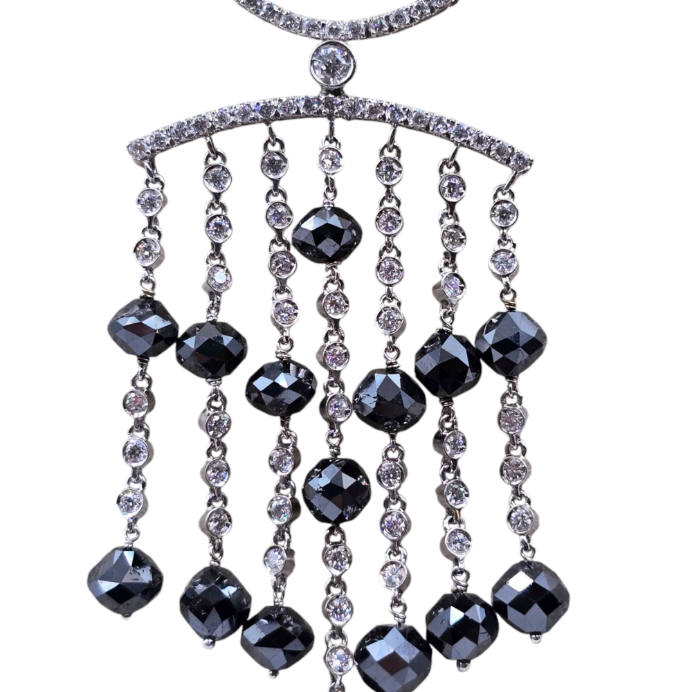 Collier mit Brillanten & Diamanten