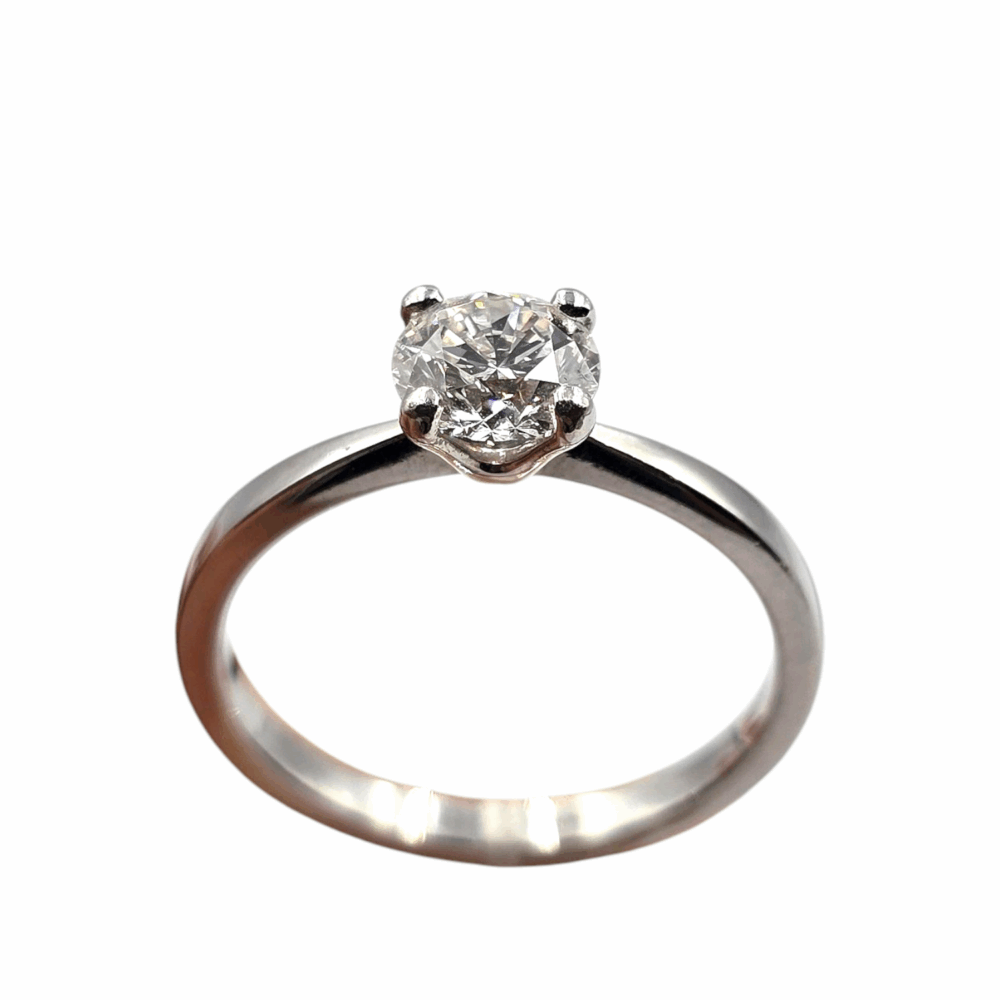 Verlobungsring aus Platin