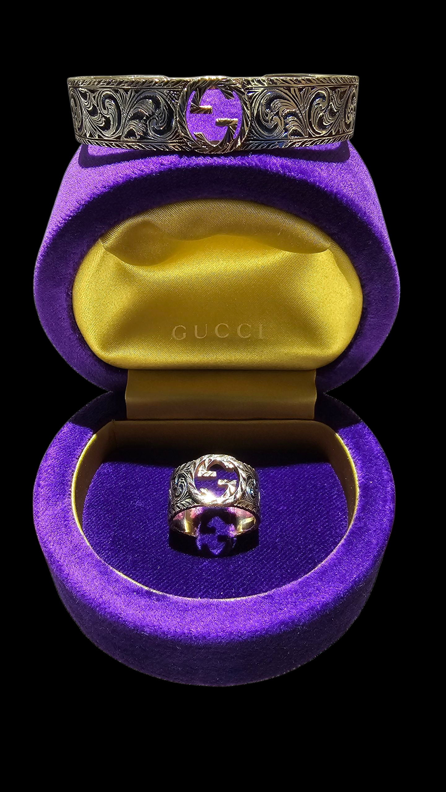 Gucci Armreifen+Ring